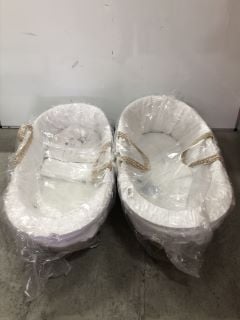 2 X BABY MOSES BASKETS