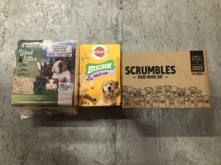 2 X BOXES OF ITEMS INC PET FOOD