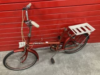 TWENTY RED BIKE (VAT ONLY PAYABLE ON BUYERS PREMIUM)