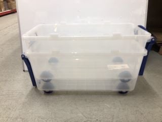 QTY OF STORAGE BOXES