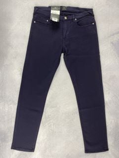 PAUL SMITH MEN'S TAPERED FIT JEAN. SIZE: 32, MADE FROM: 98% COTTON 2% ELASTANE - WOVEN PFD 13OZ. RRP: £120