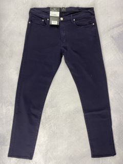 PAUL SMITH MEN'S TAPERED FIT JEAN. SIZE: 33, MADE FROM: 98% COTTON 2% ELASTANE - WOVEN PFD 13OZ. RRP: £120