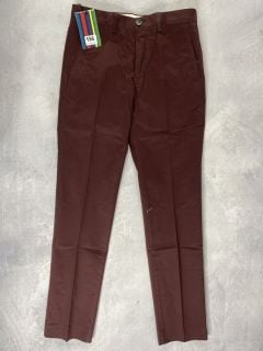 PAUL SMITH MEN'S MID FIT TROUSER. SIZE: 28, MADE FROM: 98% COTTON 2% ELASTANE. RRP: £130