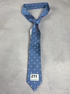 PAUL SMITH MEN'S TIE NARROW SPOT. MADE FROM: 100% SILK. RRP: £100