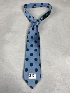 PAUL SMITH MEN'S TIE 8CM BLADE SPOT. MADE FROM: 100 SILK. RRP: £100