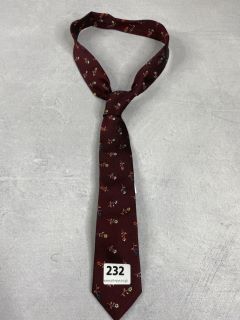 PAUL SMITH MEN'S TIE NARROW FLOWERS. MADE FROM: 100 SILK WOVEN. RRP: £100