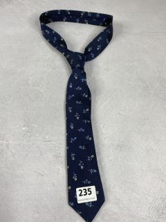 PAUL SMITH MEN'S TIE NARROW FLOWERS. MADE FROM: 100 SILK WOVEN. RRP: £100