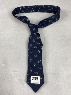 PAUL SMITH MEN'S TIE NARROW FLOWERS. MADE FROM: 100 SILK WOVEN. RRP: £100