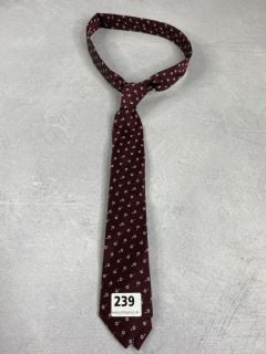 PAUL SMITH MEN'S TIE 6CM. MADE FROM: 100 SILK. RRP: £90