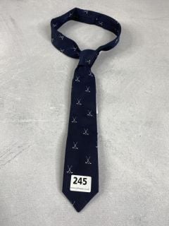 PAUL SMITH MEN'S TIE NARROW CLUBS. MADE FROM: 100% SILK. RRP: £100