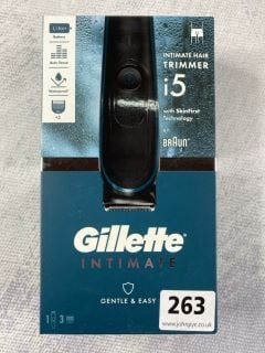 GILLETTE INTIMATE GENTLE AND EASY INTIMATE HAIR TRIMMER I5 BY BRAUN (SEALED)