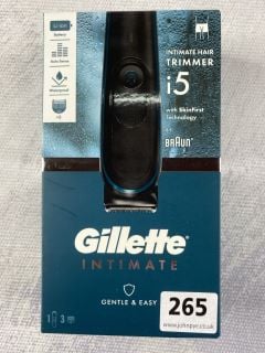 GILLETTE INTIMATE GENTLE AND EASY INTIMATE HAIR TRIMMER I5 BY BRAUN (SEALED)