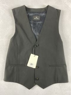 PAUL SMITH GENT'S WAISTCOAT. SIZE: 40, MADE FROM: 100 WOOL WOVEN. RRP: £135