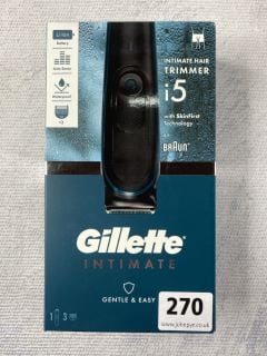 GILLETTE INTIMATE GENTLE AND EASY INTIMATE HAIR TRIMMER I5 BY BRAUN (SEALED)