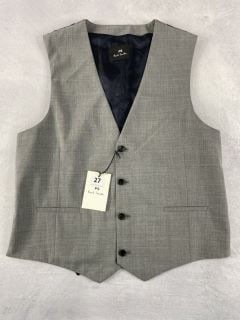 PAUL SMITH GENT'S WAISTCOAT. SIZE: 42, MADE FROM: 100 WOOL WOVEN. RRP: £135