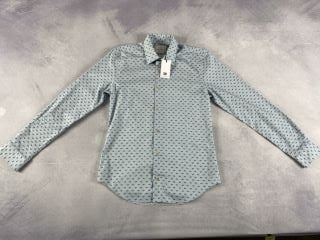 PAUL SMITH GENT'S S/C SUPER SLIM SHIRT. SIZE: 15.5, MADE FROM: 100% ORGANIC COTTON. RRP: £200