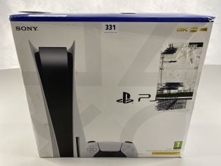 SONY PS5 (UNIT ONLY) GAME CONSOLE: MODEL NO CFI-1216A (WITH BOX)  [JPTN42106]