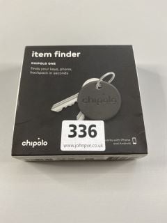 CHIPOLO ITEM FINDER TRACKER IN BLACK. (WITH BOX)  [JPTN42098]