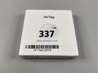 APPLE AIRTAG TRACKER IN WHITE. (WITH BOX)  [JPTN42099]