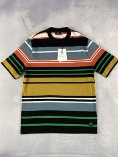 PAUL SMITH MEN'S SS TSHIRT. SIZE: S, MADE FROM: 100 ORGANIC COTTON. RRP: £80