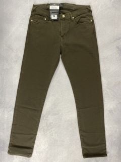 PAUL SMITH MEN'S TAPERED FIT JEAN. SIZE: 30, MADE FROM: 98% COTTON 2% ELASTANE - WOVEN PFD 9.5OZ. RRP: £100