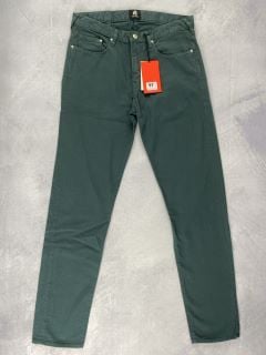 PAUL SMITH MEN'S TAPERED FIT JEAN. SIZE: 29, MADE FROM: 100% COTTON - WOVEN PFD / GMT DYE  9OZ. RRP: £100