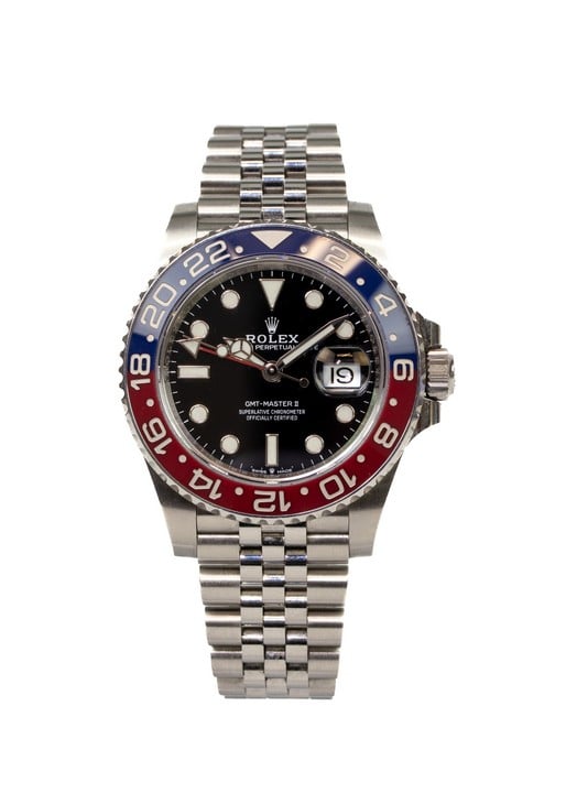 Rolex GMT-Master II 'Pepsi' Automatic Watch. Please see full description below, including important notes prior to bidding.