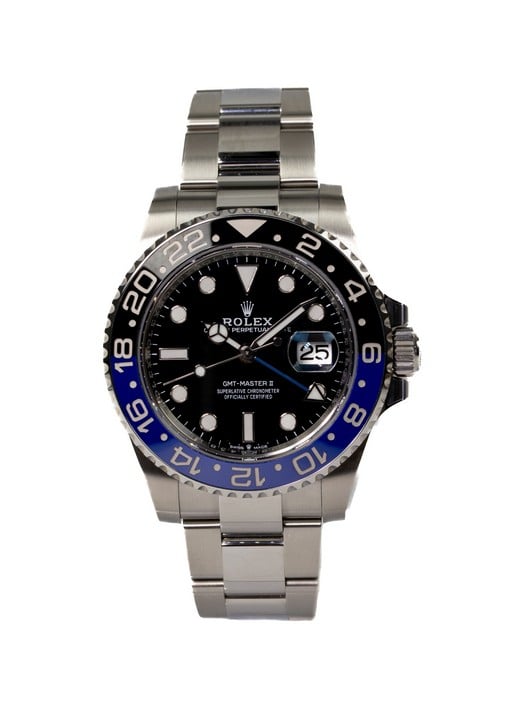 Rolex GMT-Master II 'Batman' Automatic Watch. Please see full description below, including important notes prior to bidding.