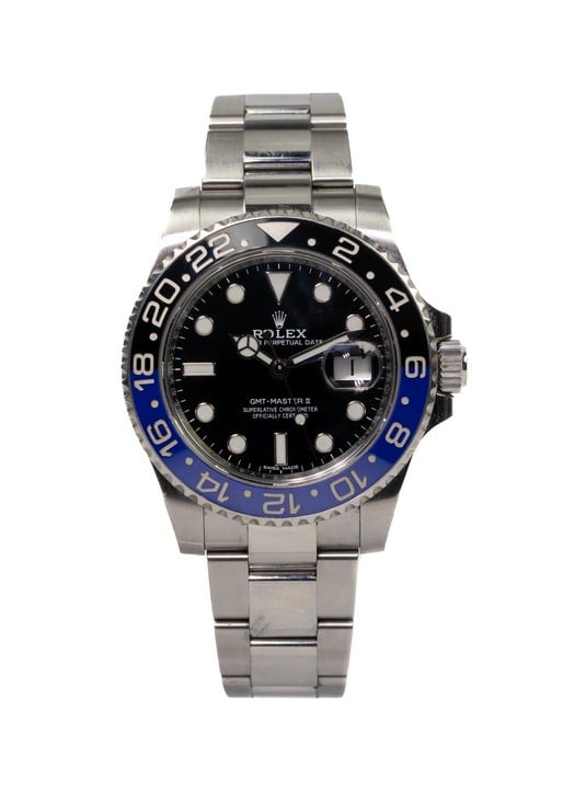 Rolex GMT-Master II 'Batman' Automatic Watch. Please see full description below, including important notes prior to bidding.