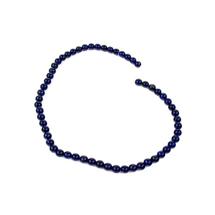 Lapis Lazuli Natural String Beads, 7mm, 40.7cm, 31.7g