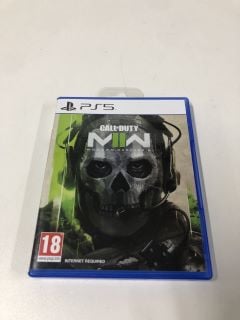 PLAYSTATION 5 CALL OF DUTY MODERN WARFARE II CONSOLE GAME (ID REQUIRED 18+)