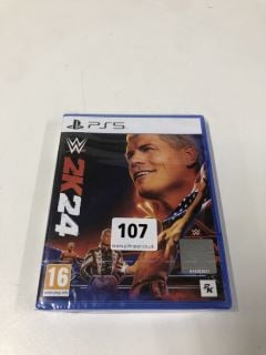 PLAYSTATION 5 2K24 CONSOLE GAME (SEALED)