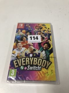 NINTENDO SWITCH EVERYBODY 1 2 SWITCH CONSOLE GAME (SEALED)