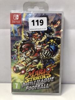 NINTENDO SWITCH MARIO STRIKERS BATTLE LEAGUE FOOTBALL CONSOLE GAME (SEALED)