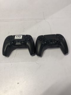 2 X SONY PLAYSTATION 5 DUAL SENSE WIRELESS CONTROLLERS