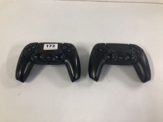 2 X SONY PLAYSTATION 5 DUAL SENSE WIRELESS CONTROLLERS