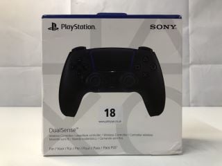 SONY PLAYSTATION 5 DUAL SENSE WIRELESS CONTROLLER- MIDNIGHT BLACK - RRP.£44