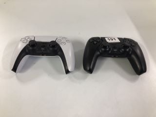 2 X SONY PLAYSTATION 5 DUAL SENSE WIRELESS CONTROLLERS