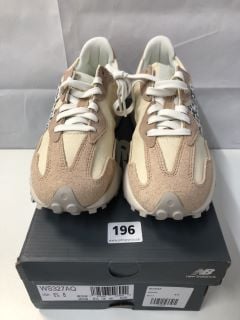 NEW BALANCE BEIGE TRAINERS - SIZE: 6 1/2