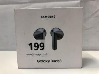 SAMSUNG GALAXY BUDS 3 WIRELESS EARBUDS - RRP.£99