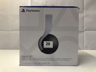 SONY PLAYSTATION 5 PULSE 3D WIRELESS GAMING HEADSET - WHITE - RRP.£95 (SEALED)