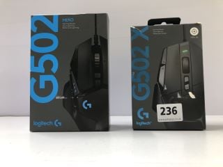 2 X GAMING MOUSE TO INC LOGITECH G502 X GAMING MOUSE