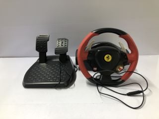 XBOX THRUSTMASTER FERRARI 458 SPIDER RACING WHEEL