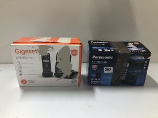 2 X LANDLINES TO INC PANASONIC KX-TGE822 LANDLINE