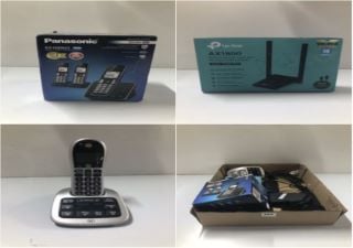 BOX OF LANDLINES TO INC PANASONIC KX-TGD623 TELEPHONES