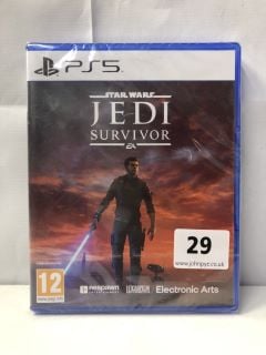 PLAYSTATION 5 STAR WARS JEDI SURVIVOR CONSOLE GAME (SEALED)