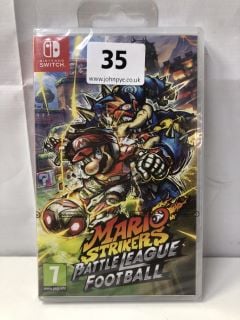 NINTENDO SWITCH MARIO STRIKERS BATTLE LEAGUE FOOTBALL CONSOLE GAME (SEALED)