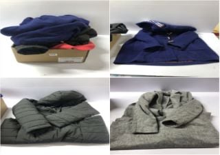 BOX OF VARIOUS COATS