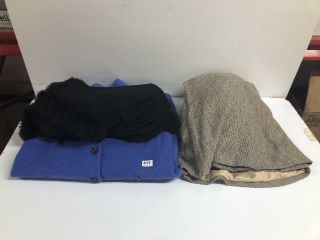 2 X VARIOUS WOMEN'S CLOTHING & TOPSHOP JACKET - SIZE: 8