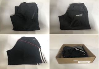 BOX OF MEN'S CLOTHING VARIOUS SIZES